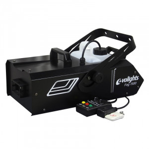 EVOLIGHTS FOG 1500 fog smoke generator timer + remote EVOLIGHTS FOG 1500 fog smoke generator timer + remote