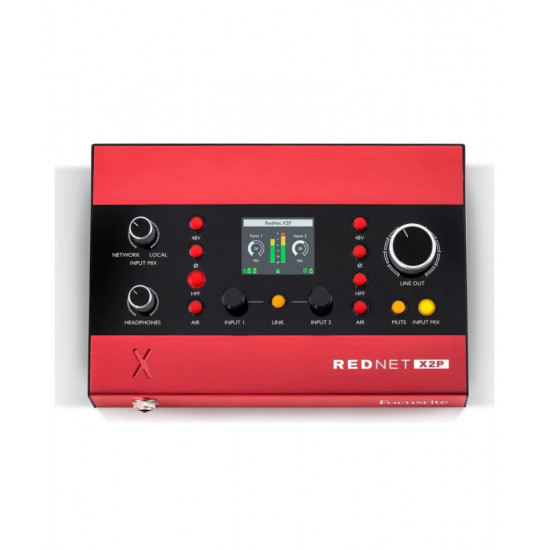 Аудио интерфейс Focusrite RedNet X2P