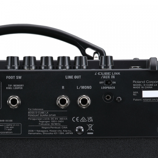 Усилвател за китара Boss DUAL CUBE LX