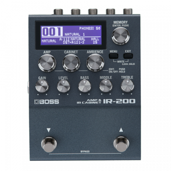 Китарен ефект Boss IR-200 Amp & IR Cabinet