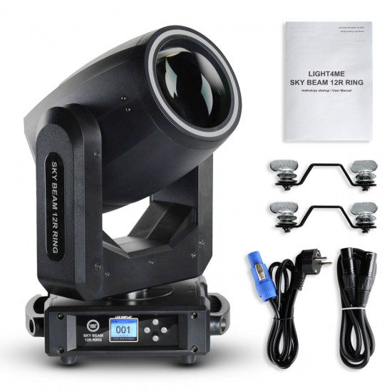 Движеща глава LIGHT4ME SKY BEAM 12R RING