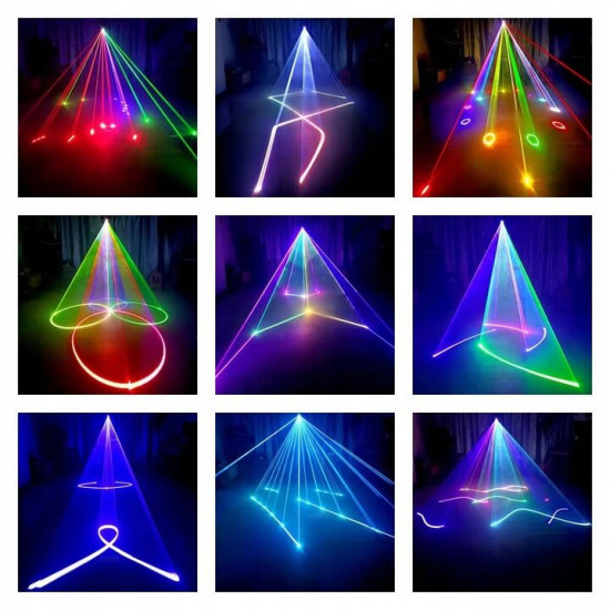 Лазер LIGHT4ME APP LASER 5W RGB