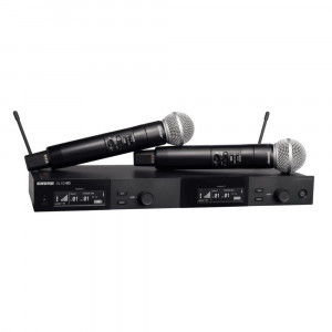 Двойна вокална безжична система с микрофони SM58 SHURE SLXD24DE/SM58-G59