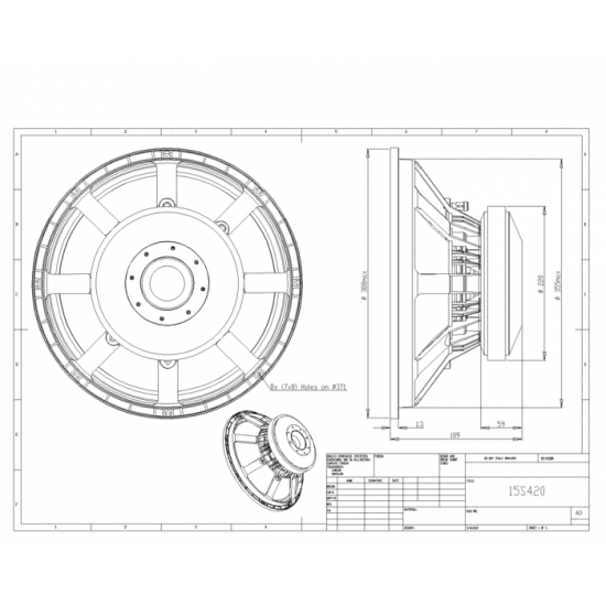 Говорител  BMS 15S420