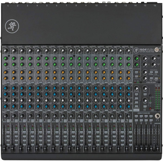 Mackie 1604VLZ4 16-Channel 4-Bus Compact Analog Mixer