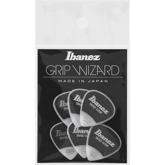 Перца Ibanez PPA14MSG WH Flat Pick 6-Pack – Sand Grip 0.8 mm – White Марка: Ibanez