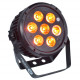 Лед пар LIGHT4ME BLACK PAR 7x10W RGBWA LED powerful spotlight