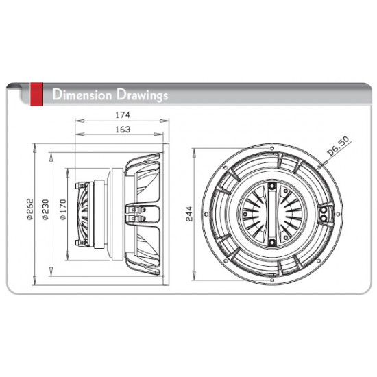 Говорител Precision Sound C10E455