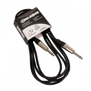 CABLE4ME jack - jack instrument cable 5m CABLE4ME jack - jack instrument cable 5m