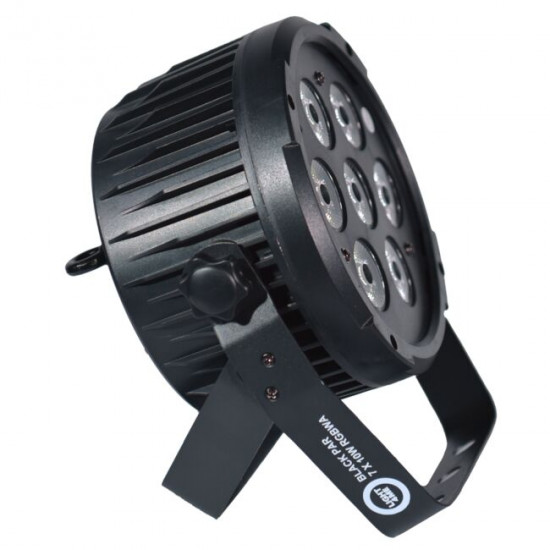 Лед пар LIGHT4ME BLACK PAR 7x10W RGBWA LED powerful spotlight