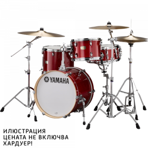 Барабани YAMAHA DRUMS Stage Custom Bop Kit SBP8F3 Cranbery Red Барабани YAMAHA DRUMS Stage Custom Bop Kit SBP8F3 Cranbery Red