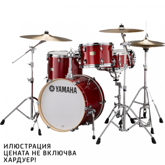 Барабани YAMAHA DRUMS Stage Custom Bop Kit SBP8F3 Cranbery Red