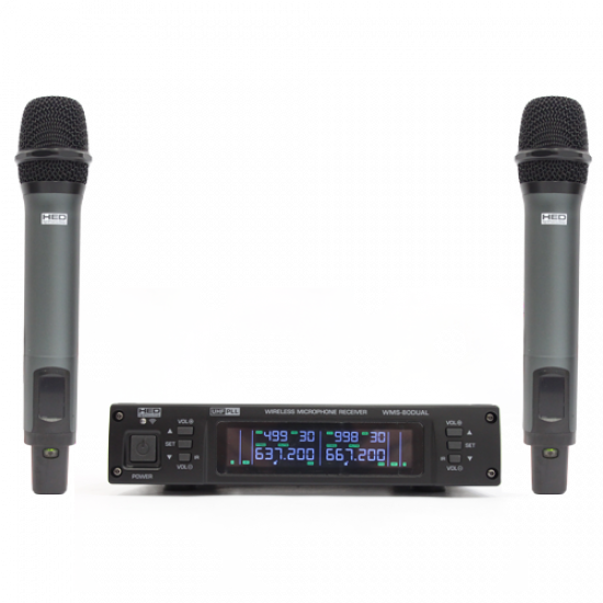 Безжичен микрофон HED Audio WMS-80DUAL HT