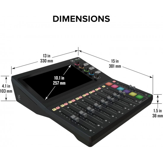 Дигитален миксер Mackie DLZ Creator DIGITAL MIXER FOR PODCASTING AND STREAMING