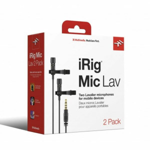 Микрофон IK Multimedia iRig Mic Lav 2 Pack (2 бр.) Микрофон IK Multimedia iRig Mic Lav 2 Pack (2 бр.)