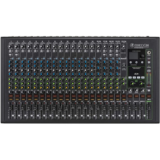 Аналогов миксер Mackie Onyx 24 24-Channel Premium Analog USB Mixer