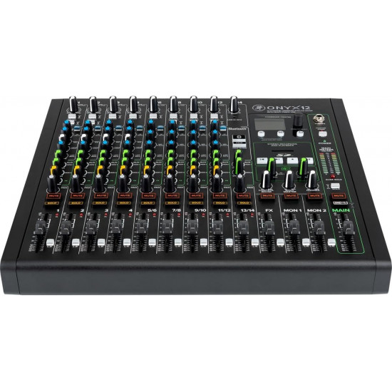 Аналогов миксер Mackie ONYX12 12-Channel Premium Analog USB Mixer