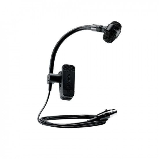 Огъващ се безжичен, кондензаторен микрофон щипка SHURE PGA98H-TQG