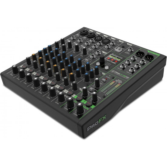 Mackie ProFX10 GO Battery-Powered 10-Channel Analog Mixer