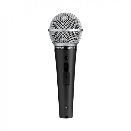 Динамичен кабелен микрофон с копче SHURE SM48S