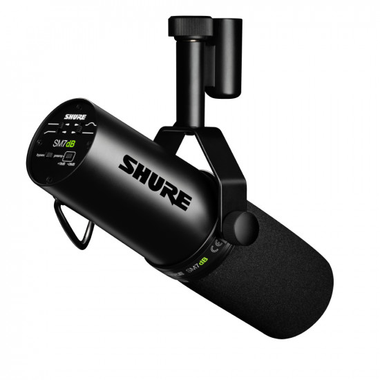 Динамичен вокален микрофон с вграден предусилвател SHURE SM7DB