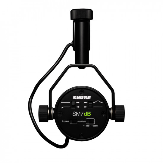 Динамичен вокален микрофон с вграден предусилвател SHURE SM7DB