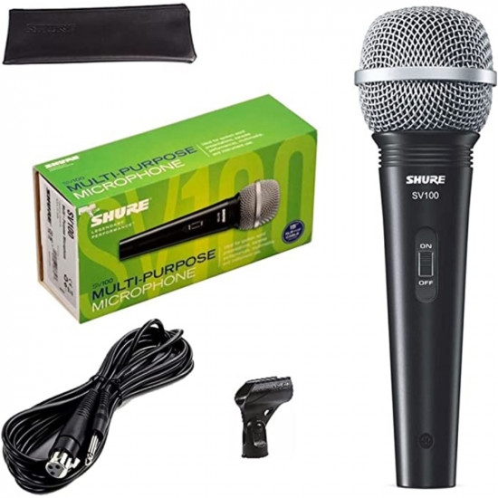 Динамичен микрофон с копче SHURE SV100-A