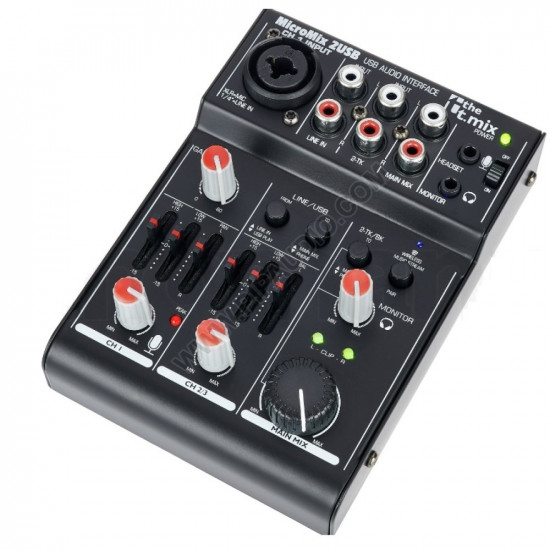 Смесителен пулт the t.mix MicroMix 2 USB