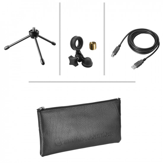 Audio-Technica mics & headphones AT2020USB+