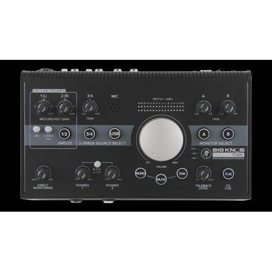 Mackie Big Knob Studio Monitor Controller & Interface Mackie Big Knob Studio Monitor Controller & Interface