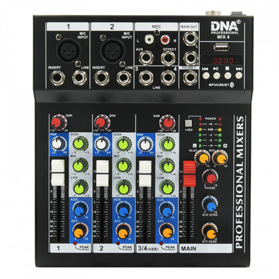 Аналогов миксер DNA MIX 4 analog audio mixer