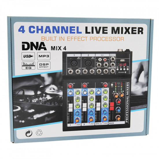 Аналогов миксер DNA MIX 4 analog audio mixer