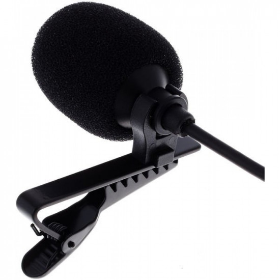 Микрофон брошка щипка SHURE CVL-B C-TQG