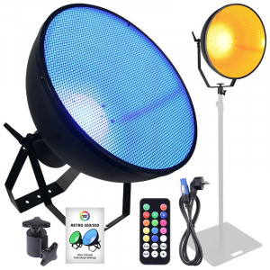 Светлинен ефект LIGHT4ME RETRO 500 RGBA IR stage spotlight light decoration remote control