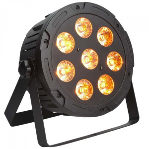 LIGHT4ME TRI PAR 8x9W MKII RGB LED slim flat spotlight LIGHT4ME TRI PAR 8x9W MKII RGB LED slim flat spotlight