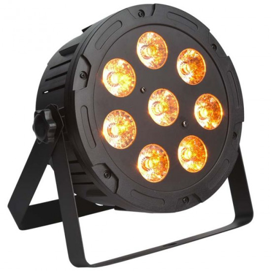 Лед пар LIGHT4ME TRI PAR 8x9W MKII RGB LED slim flat spotlight