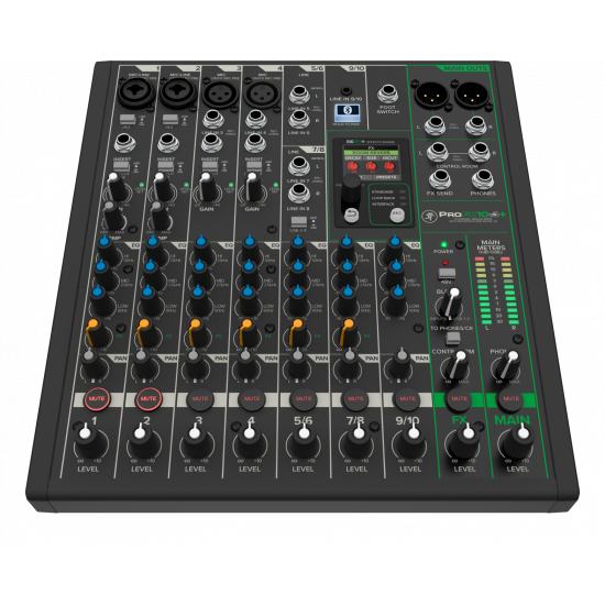 Mackie ProFX10v3+ 10-Channel Analog Mixer