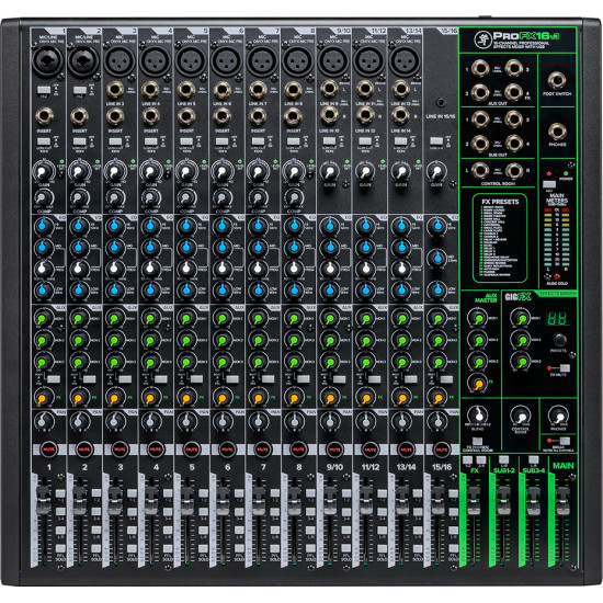 Аналогов миксер Mackie ProFX16v3 Professional Analog Mixer