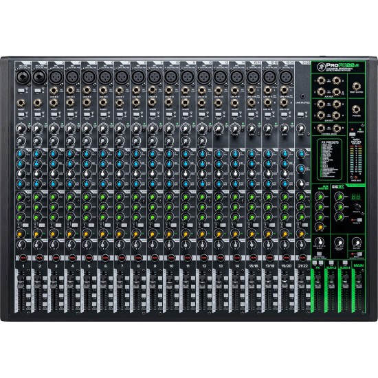 Аналогов миксер Mackie ProFX22v3 22-Channel Professional USB Mixer