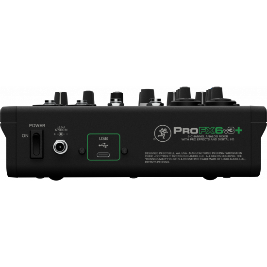 Аналогов миксер Mackie ProFX6v3+ 6-Channel Analog Mixer