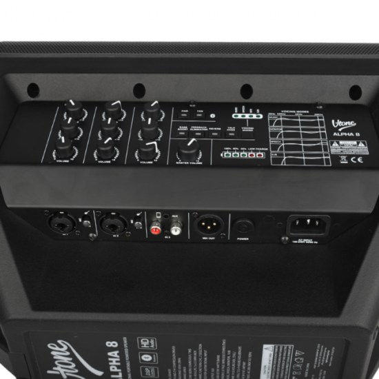 Активна тонколона V-TONE ALPHA 8 battery-powered active loudspeaker
