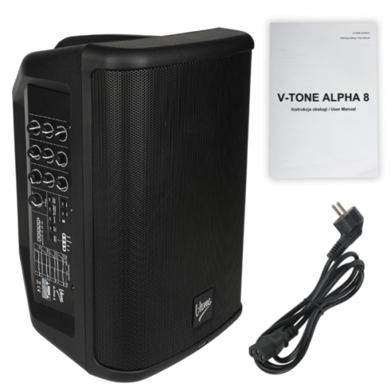 Активна тонколона V-TONE ALPHA 8 battery-powered active loudspeaker