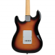 Комплект Ел. китара с усилвател V-TONE ESST39 SB electric guitar 4/4 stratocaster 39" SSS sunburst + guitar amplifier set