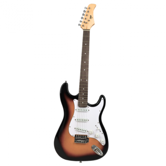 Комплект Ел. китара с усилвател V-TONE ESST39 SB electric guitar 4/4 stratocaster 39" SSS sunburst + guitar amplifier set