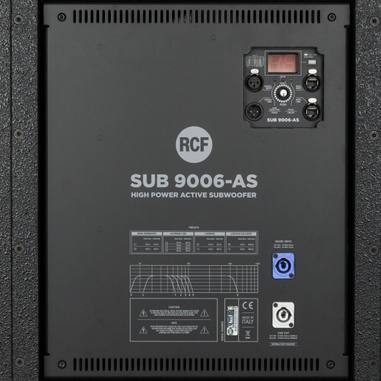 Активен субуфер RCF SUB 9006-AS