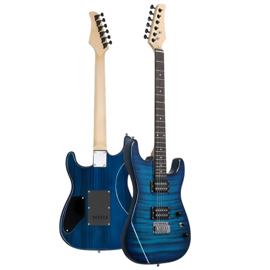 Ел. китара комплект V-TONE EGW 39 BL electric guitar 4/4 stratocaster