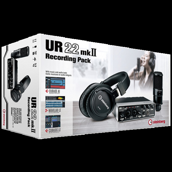 Steinberg UR22 MK2 Recording Pack