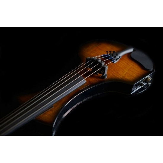 Електрическа цигулка Cantini Sonplus Electric/Midi Violin 4 strings Tobacco Paint FX Transparent