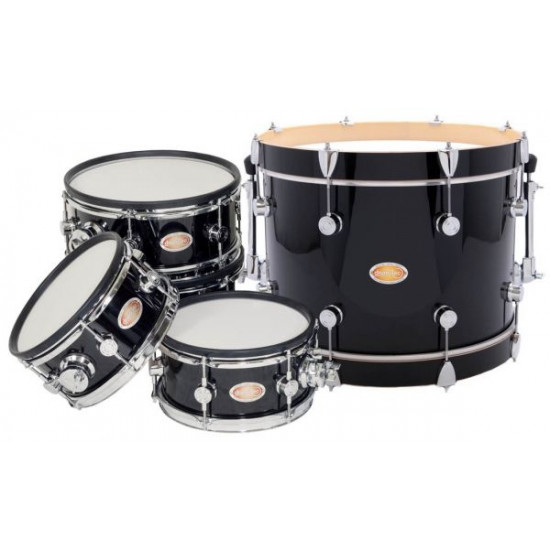 drum-tec diabolo Shell Set (black finish) + Рама