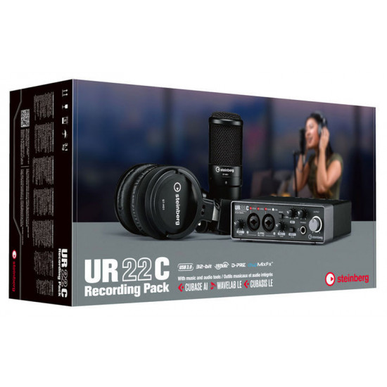 Steinberg UR22C Recording Pack